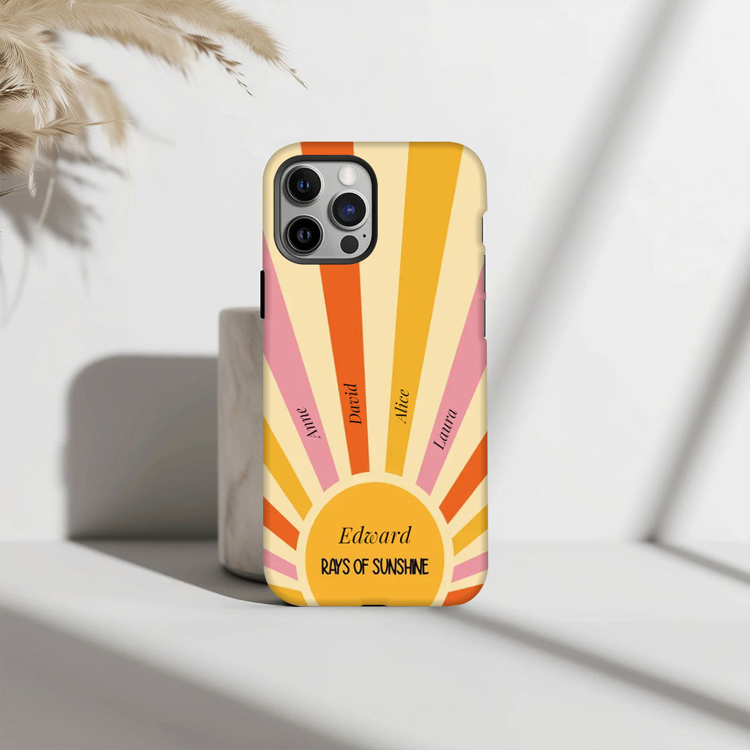 Customized personalized sunshine phone case-ancustom