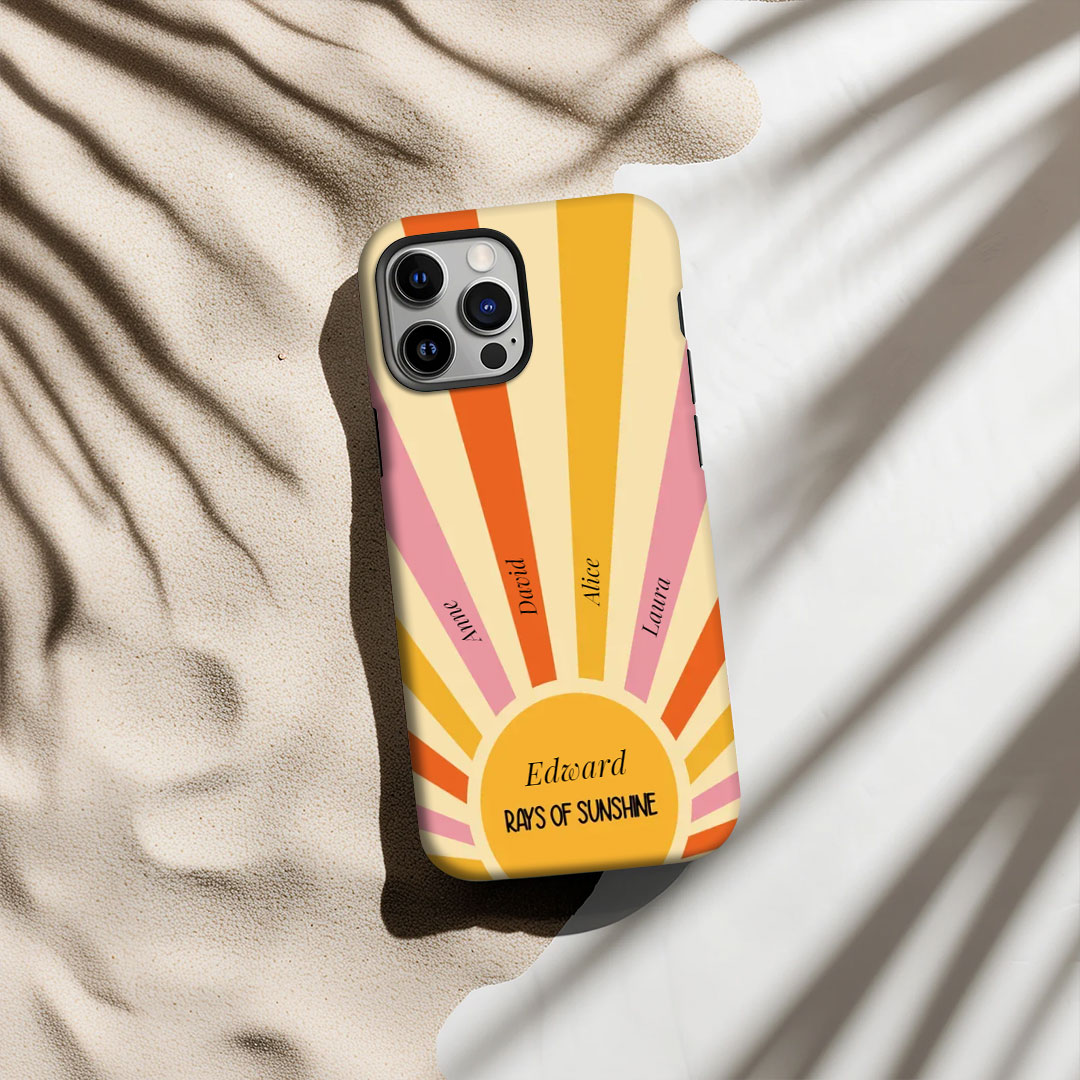 Customized personalized sunshine phone case-ancustom