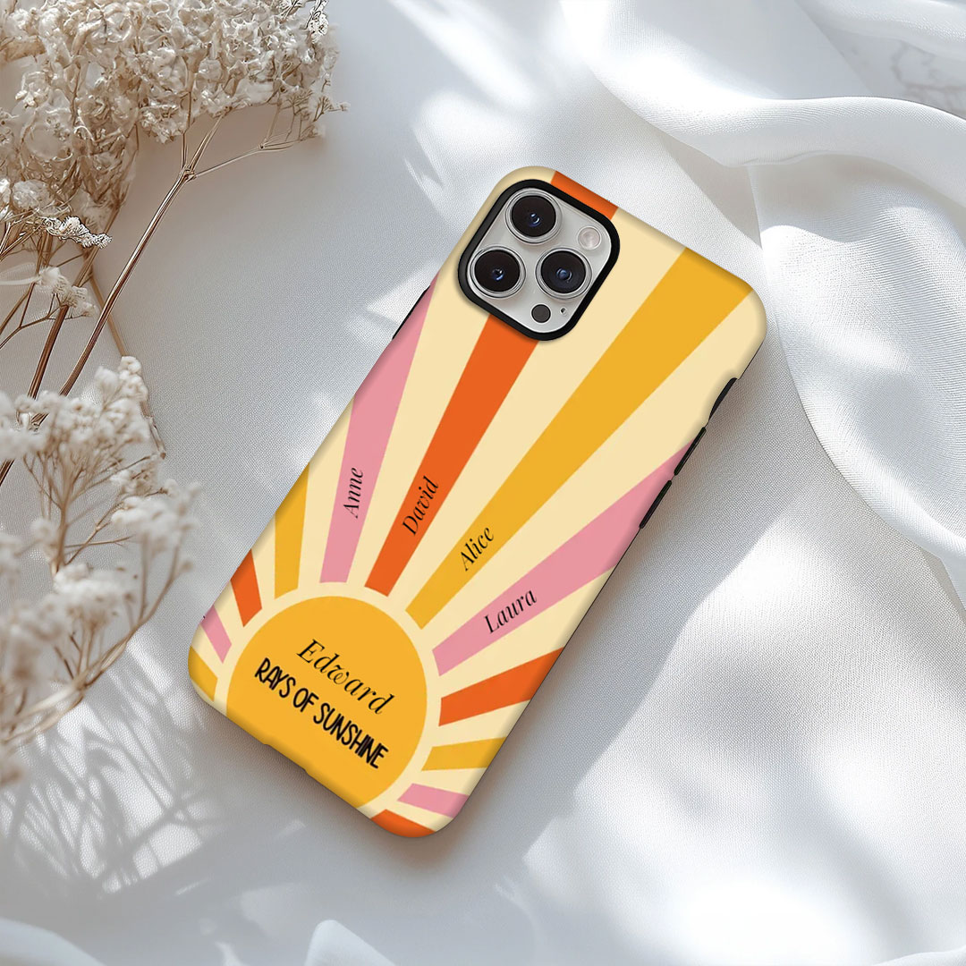 Customized personalized sunshine phone case-ancustom