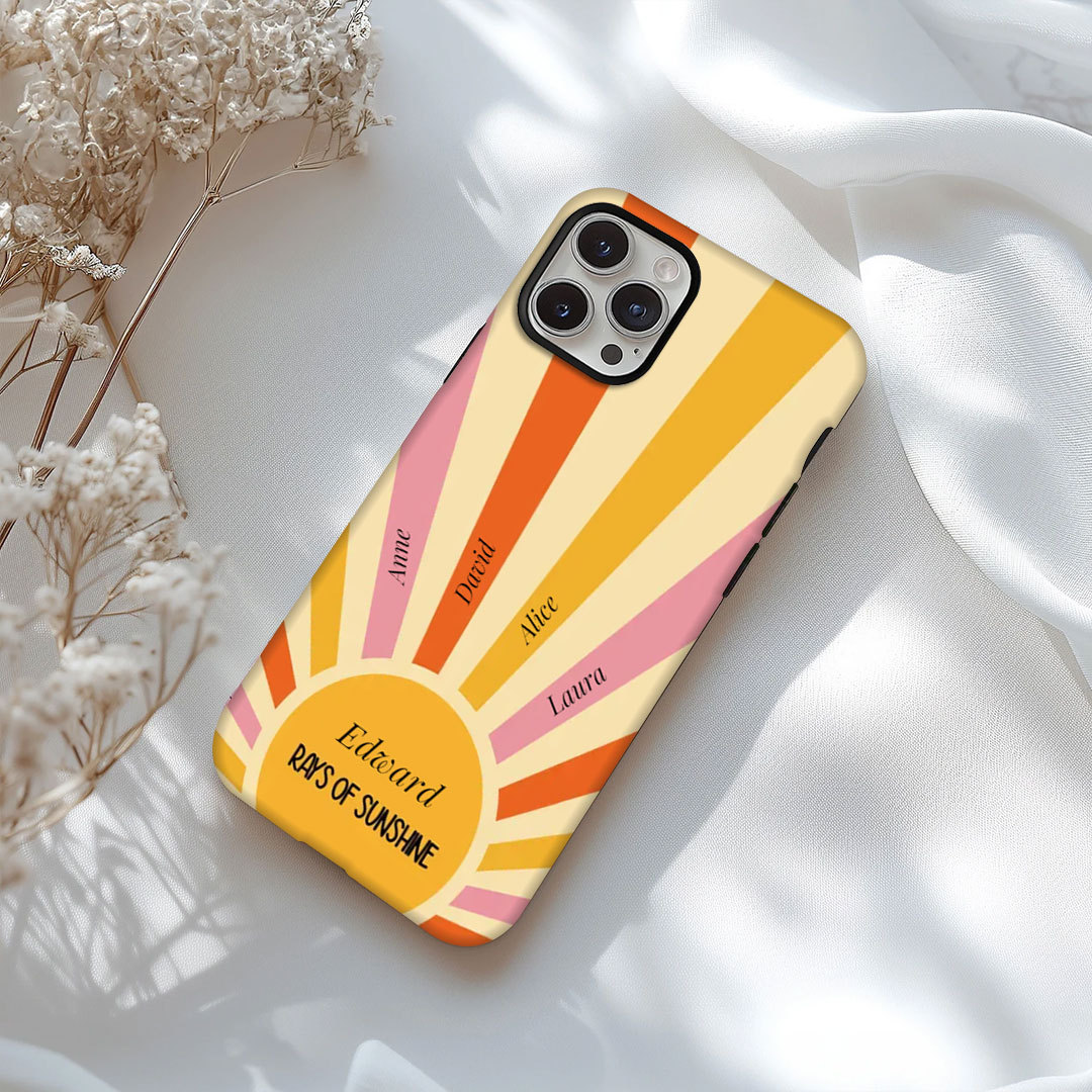Customized personalized sunshine phone case-ancustom