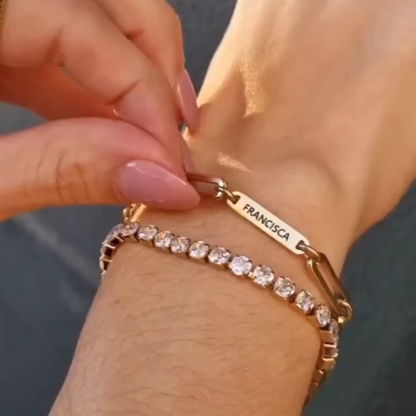 Bracelet engraved - up to 5 names