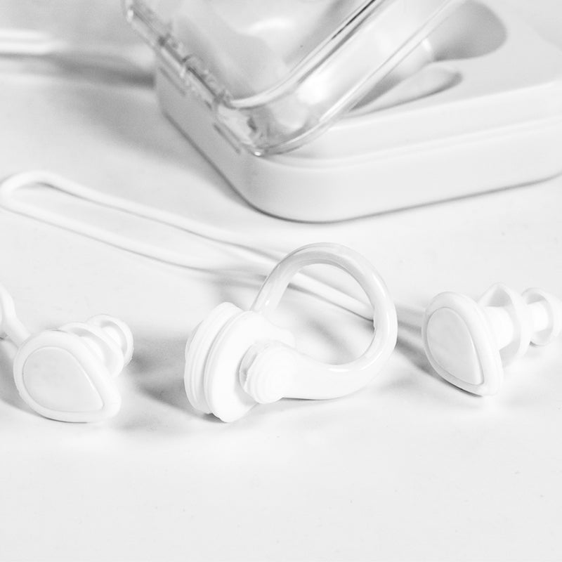 Professional Swimming Earplugs and Nose Clips Set Antifog Swimming