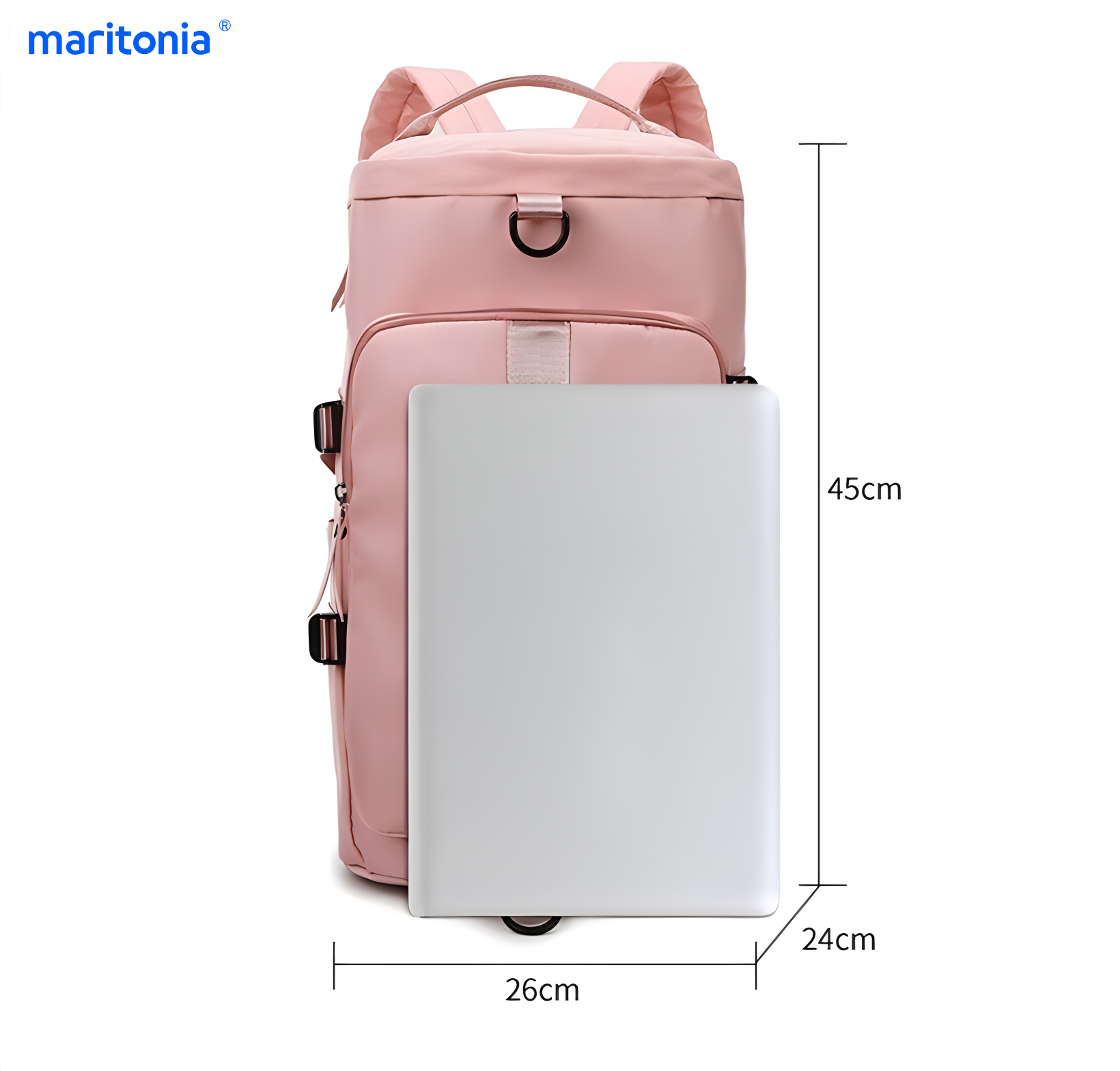 Versatile Sports Bag with Shoe Compartment