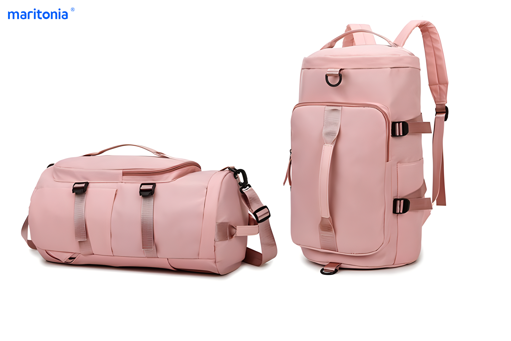 Versatile Sports Bag with Shoe Compartment