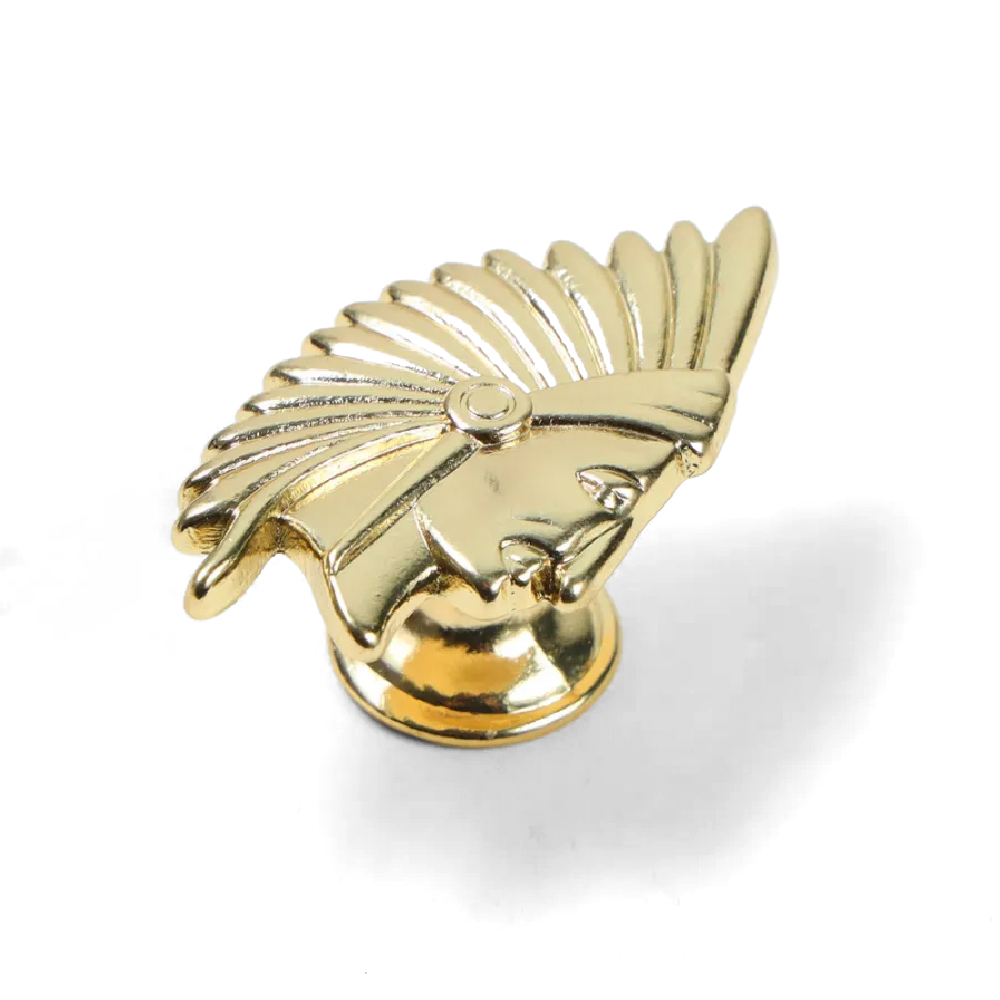 Cultural Furniture Knobs - Indian Portrait