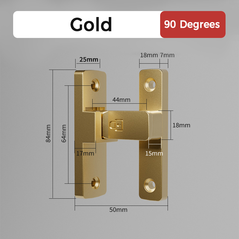 Zinc Alloy Noctilucent Door Hasp