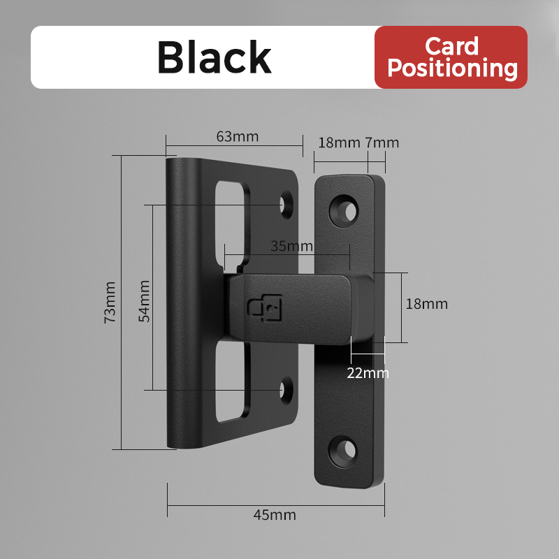 Zinc Alloy Noctilucent Door Hasp