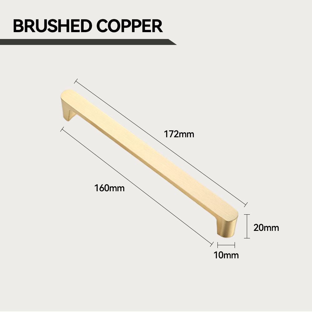 Simple Solid Cabinet Pulls