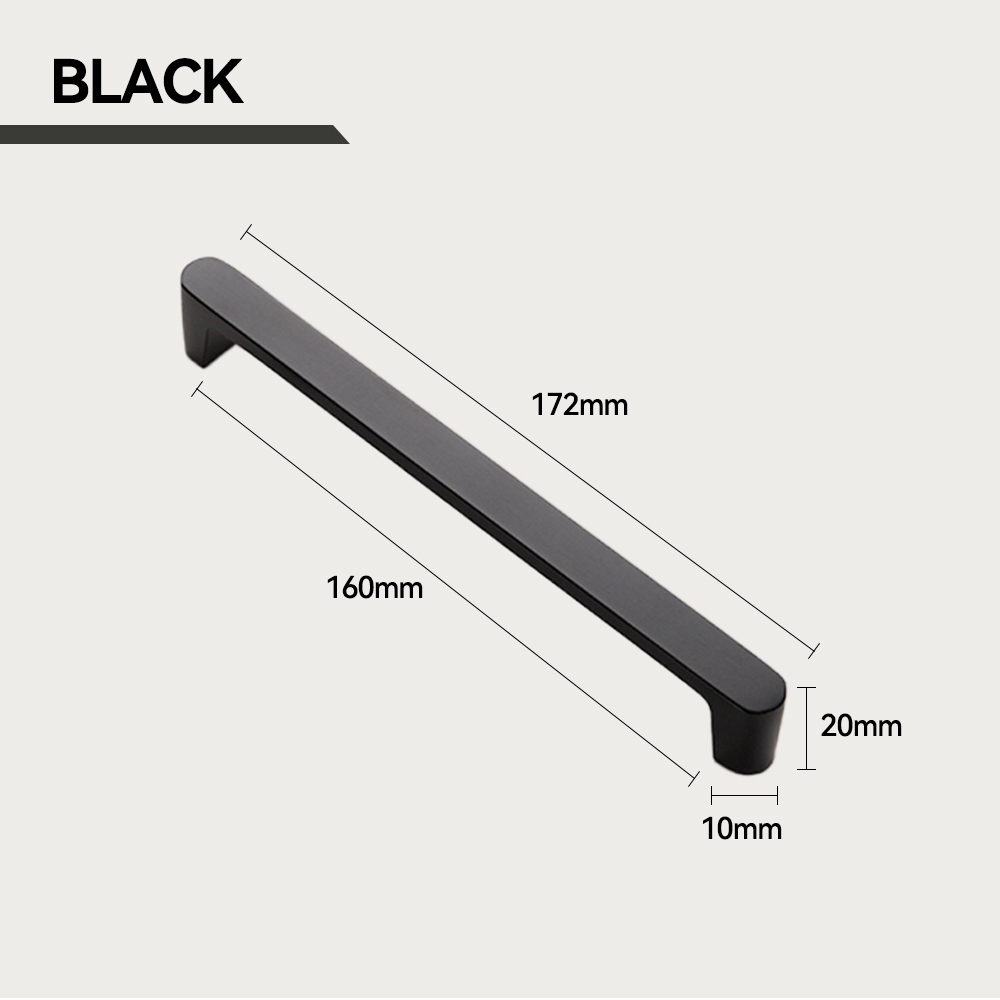 Simple Solid Cabinet Pulls