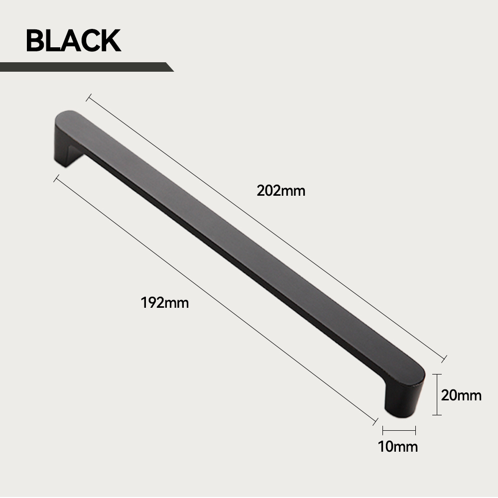 Simple Solid Cabinet Pulls