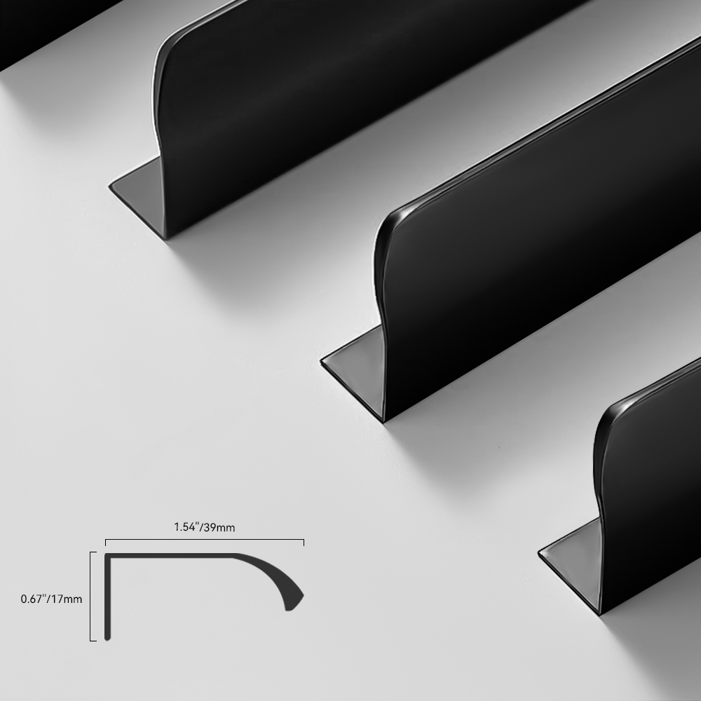 Thickened Finger Edge Cabinet Pulls