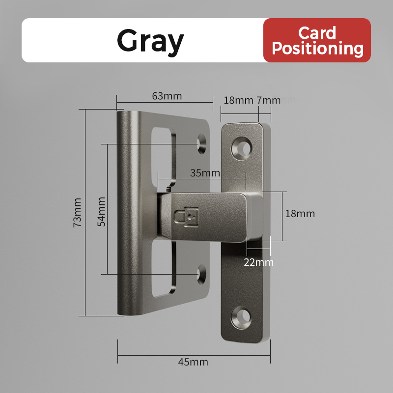 Zinc Alloy Noctilucent Door Hasp