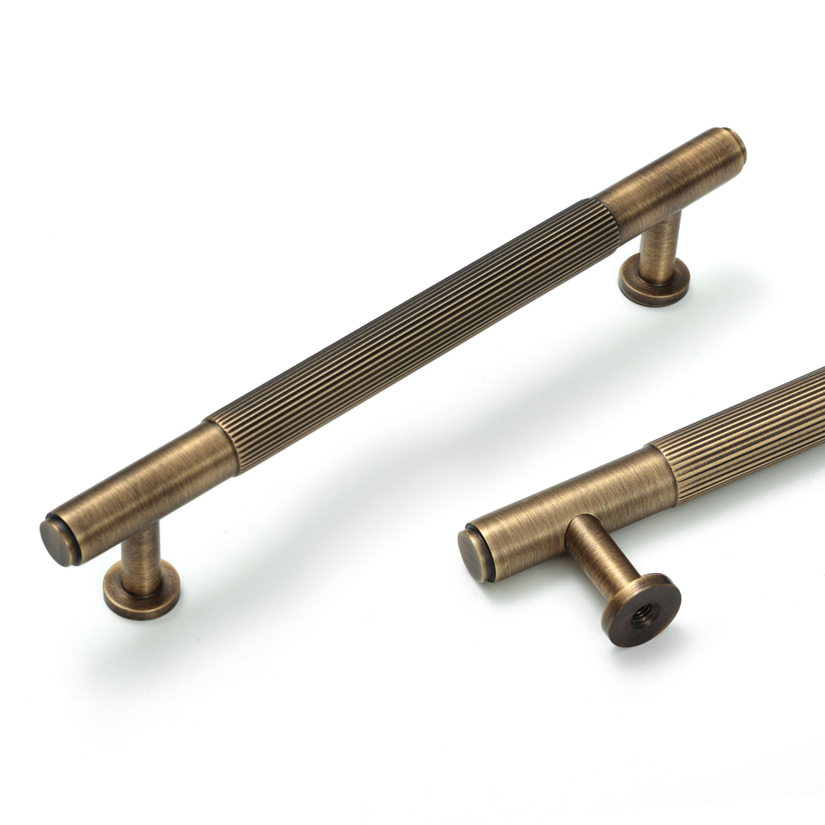Antique Solid Brass Cabinet Pulls