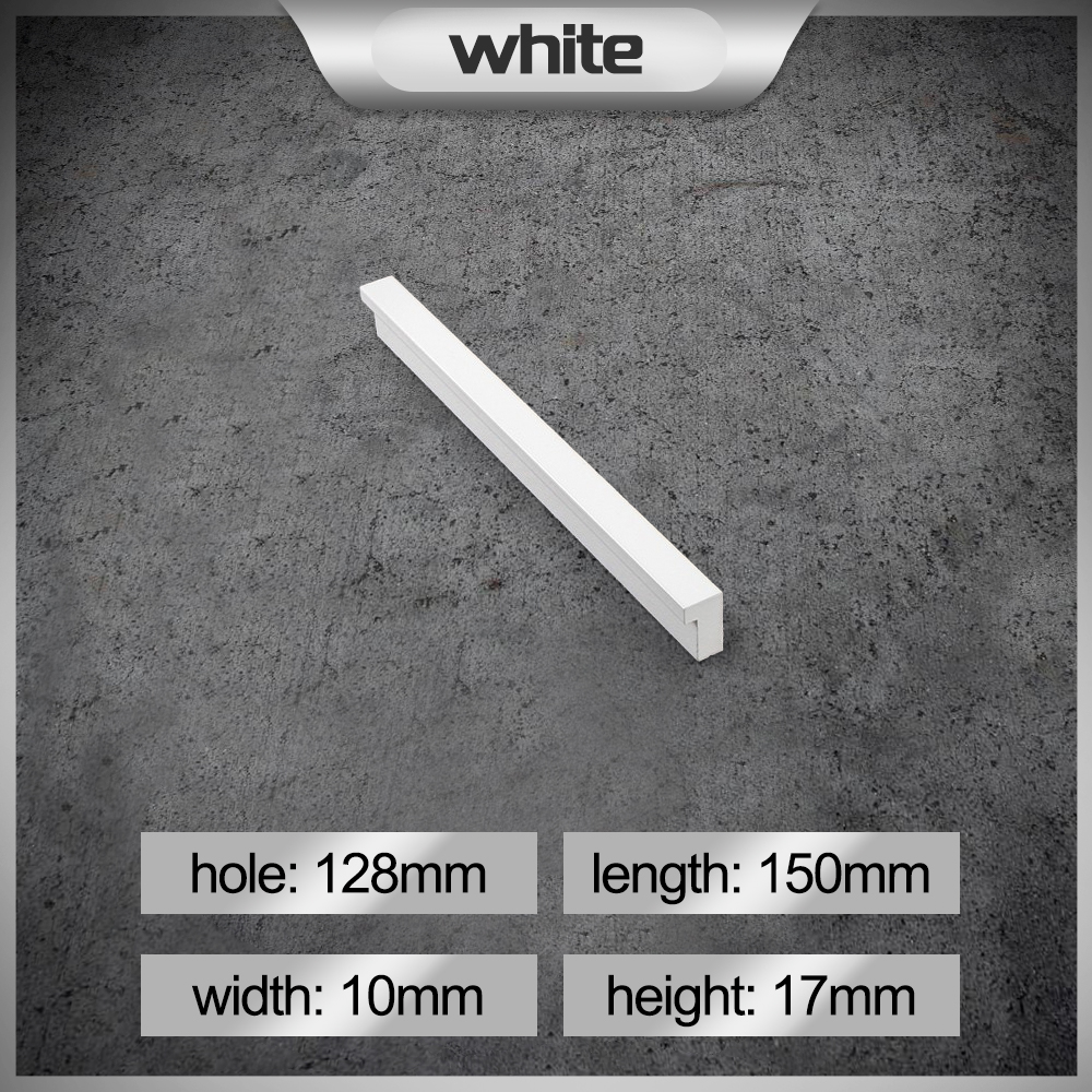 WHITE FURNITURE HANDLES