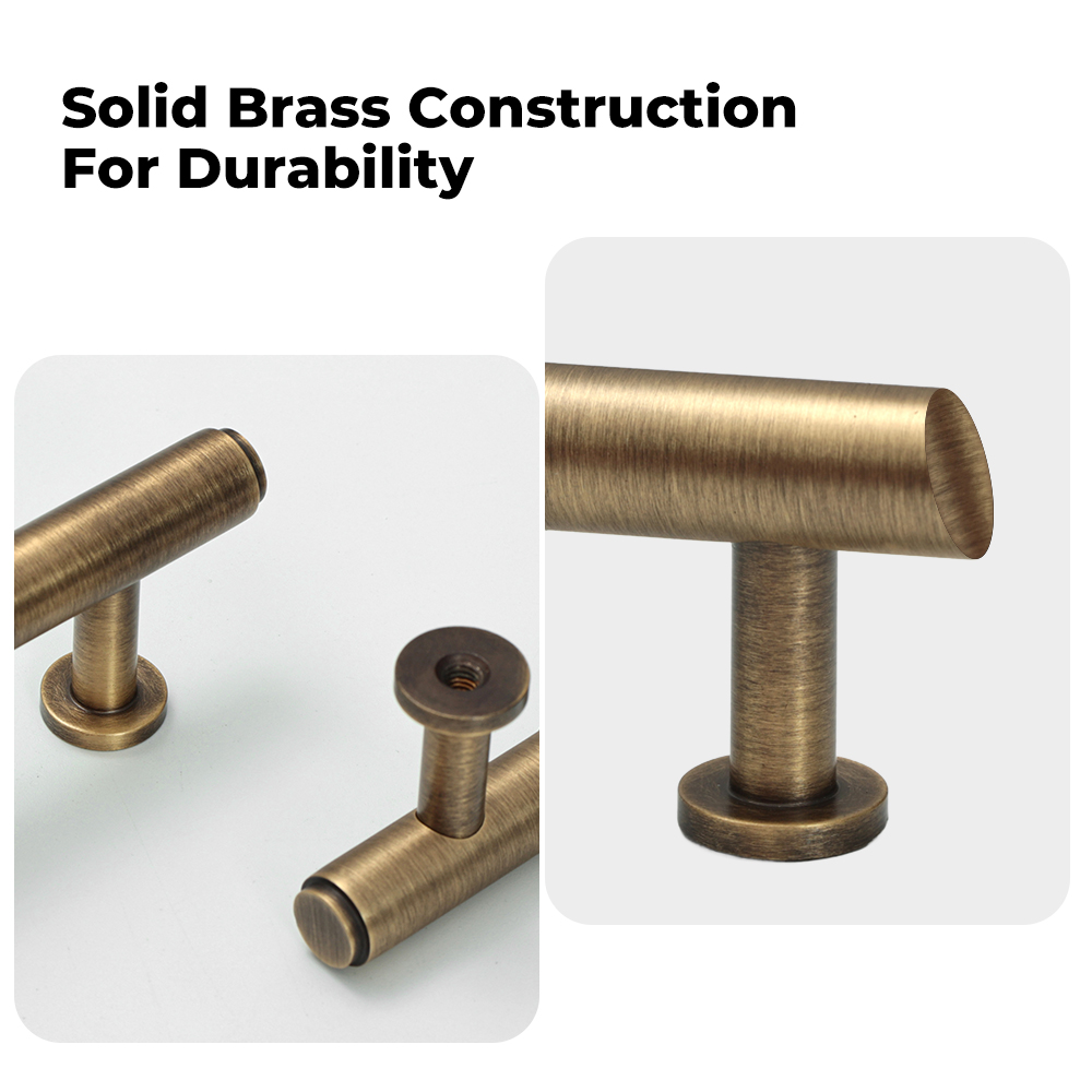 Antique Solid Brass Cabinet Pulls