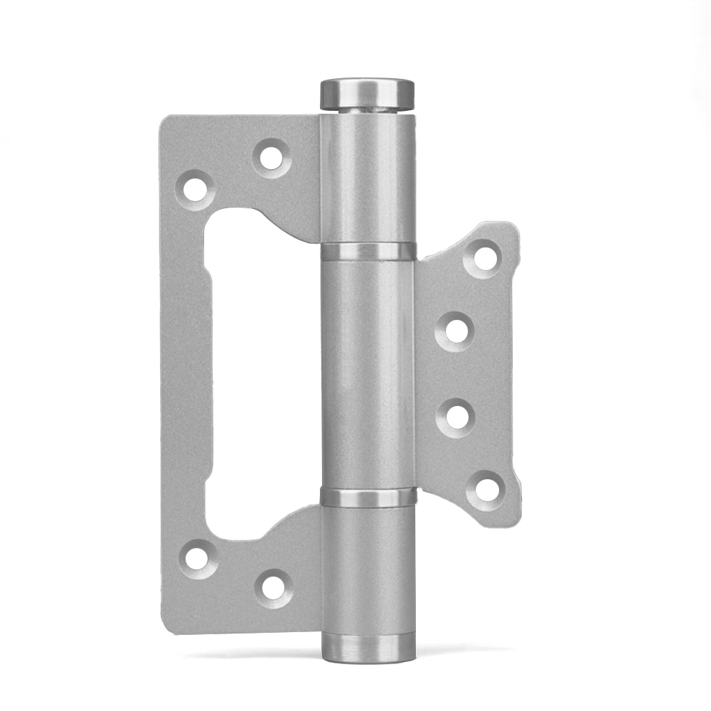 Auto-Closing Hydraulic Door Non Mortise Hinge with Damper and Spring Mechanism