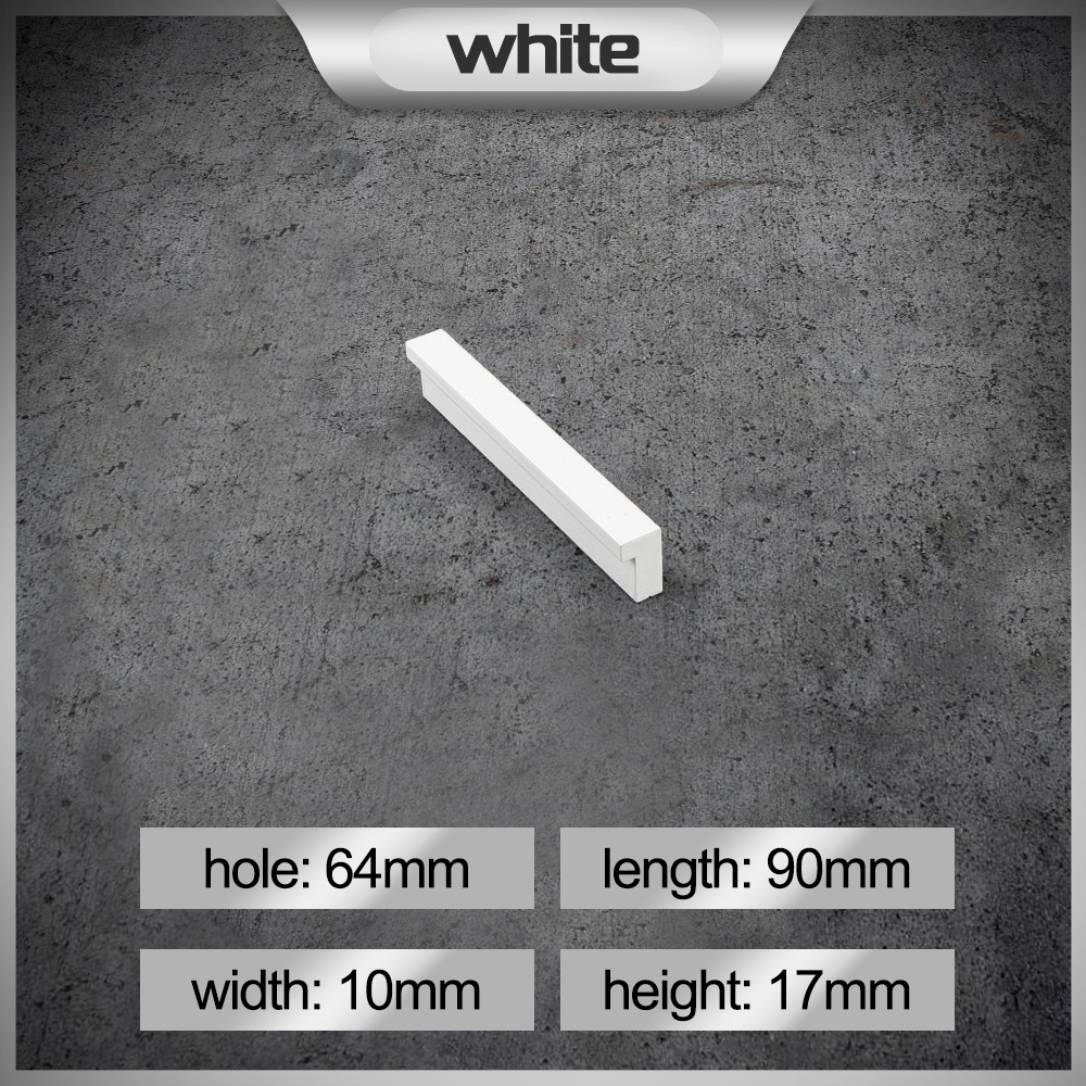 WHITE FURNITURE HANDLES