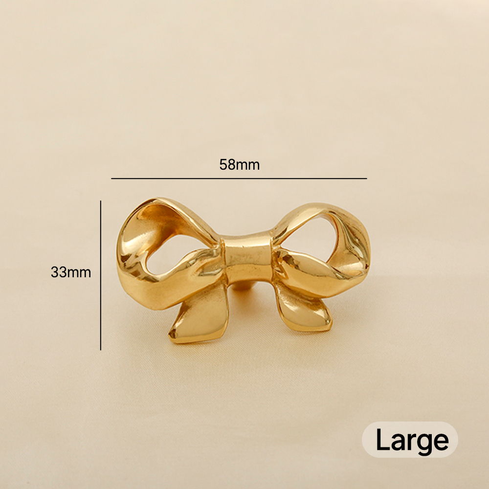 Bow Brass Knobs