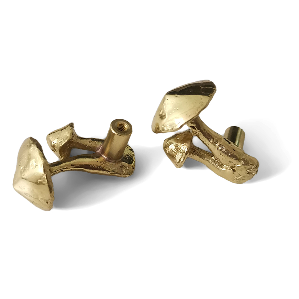 Brass Mushroom Knobs 