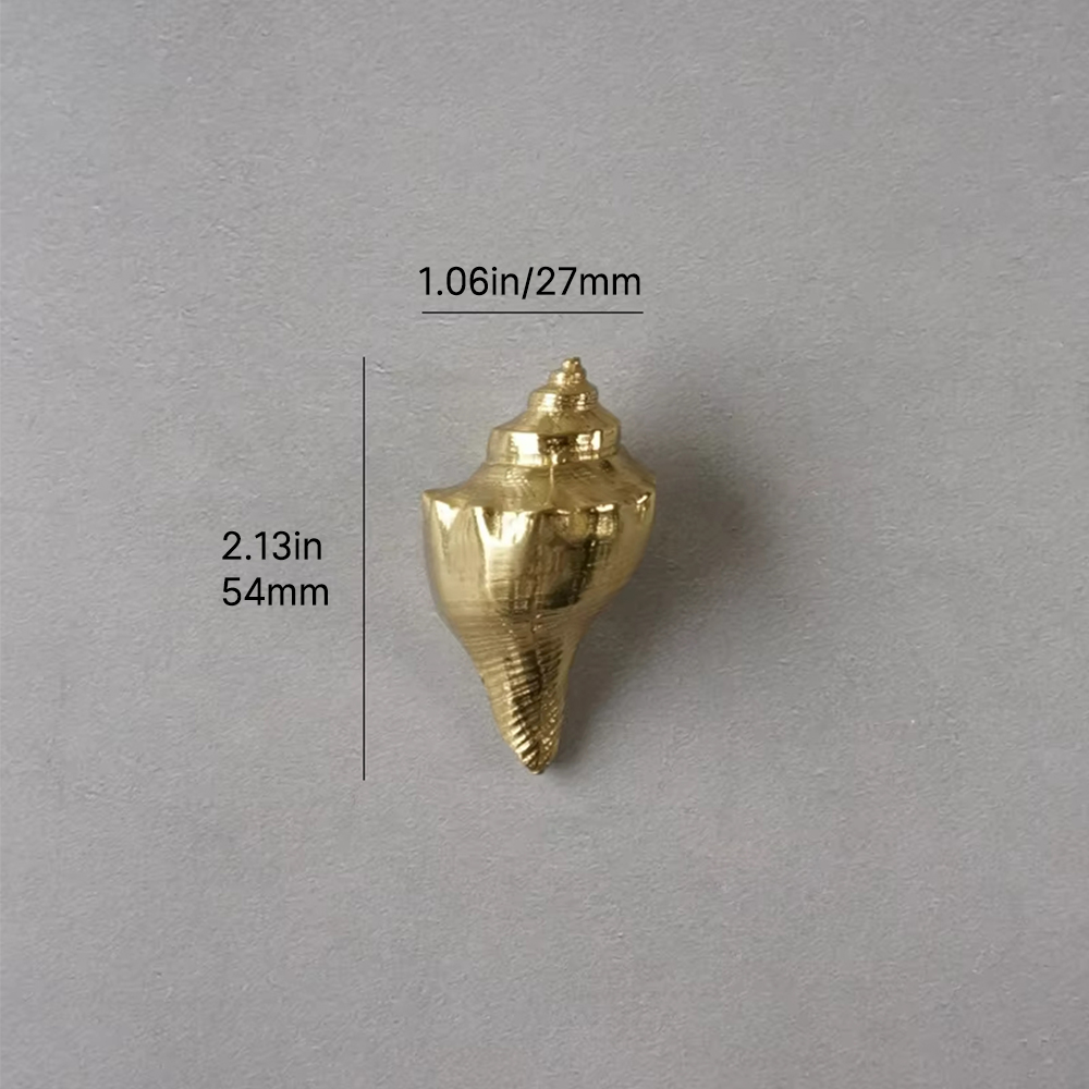 Conch Brass luxurious Cabinet Knobs