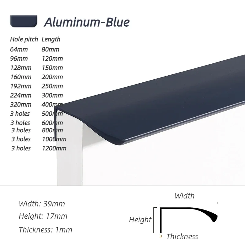 Morandi Hidden Cabinet Handles