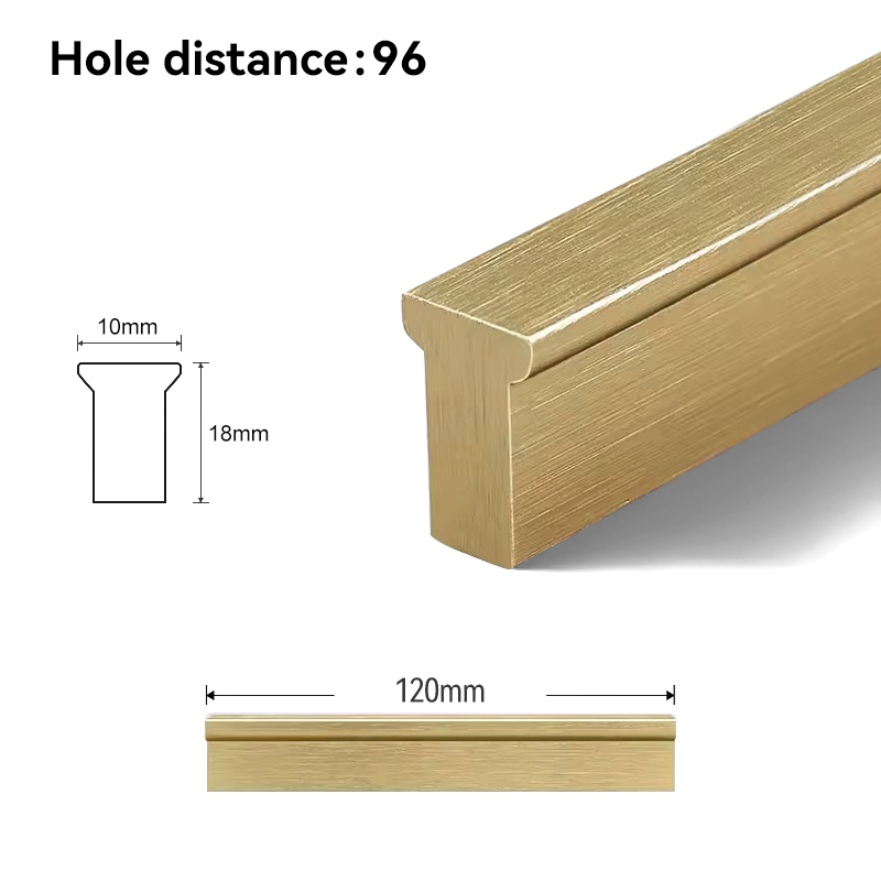 T-SHAPED CABINET HANDLES