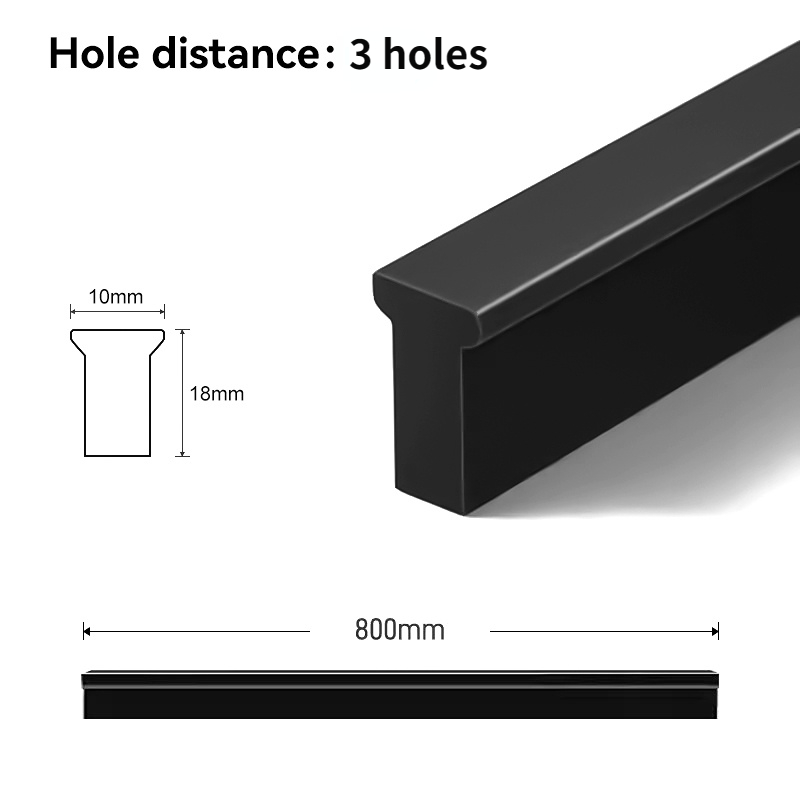 T-SHAPED CABINET HANDLES