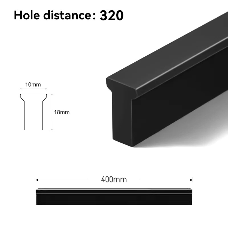 T-SHAPED CABINET HANDLES