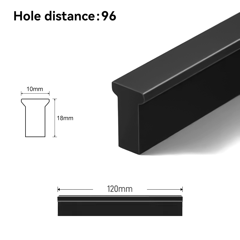 T-SHAPED CABINET HANDLES