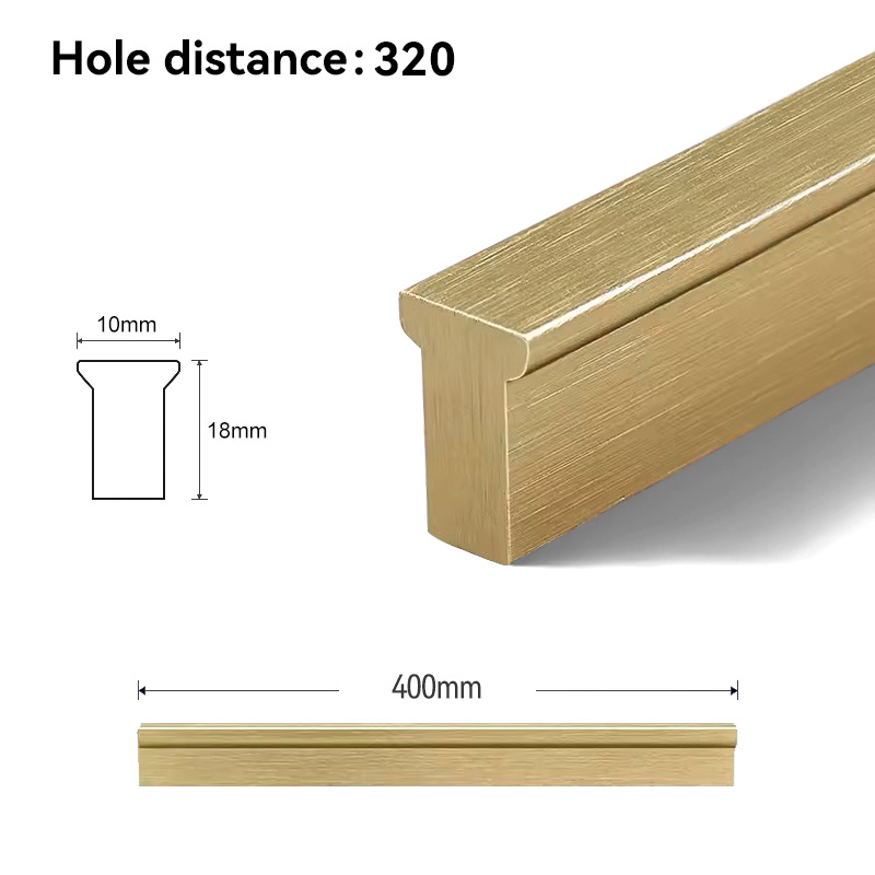 T-SHAPED CABINET HANDLES