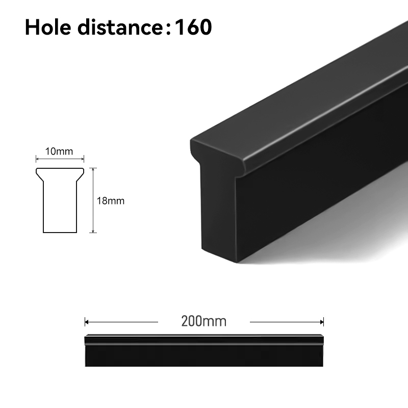T-SHAPED CABINET HANDLES