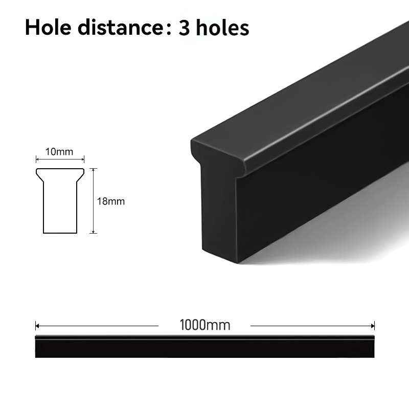 T-SHAPED CABINET HANDLES