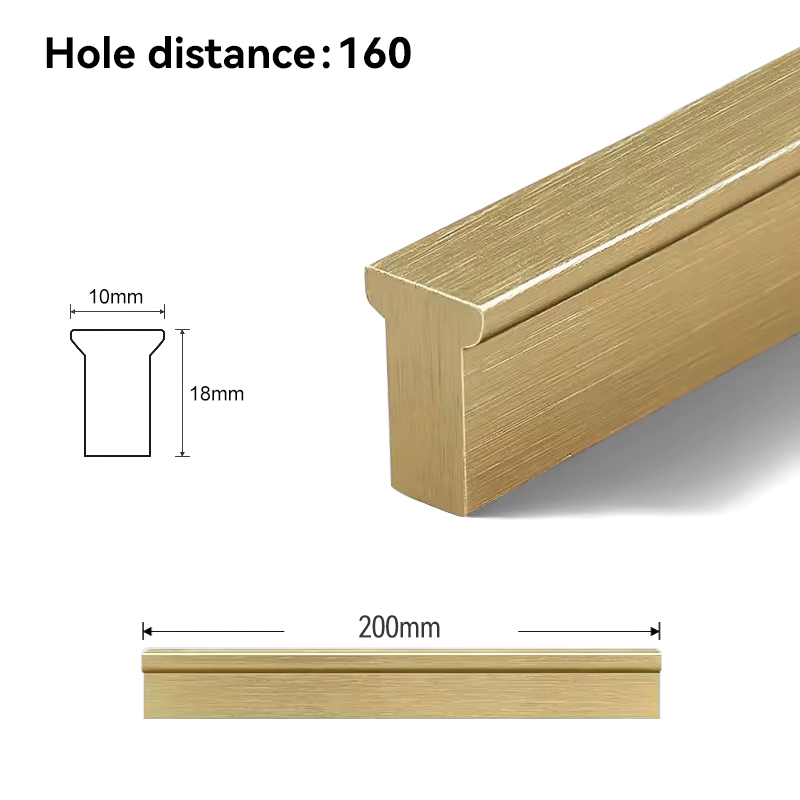 T-SHAPED CABINET HANDLES