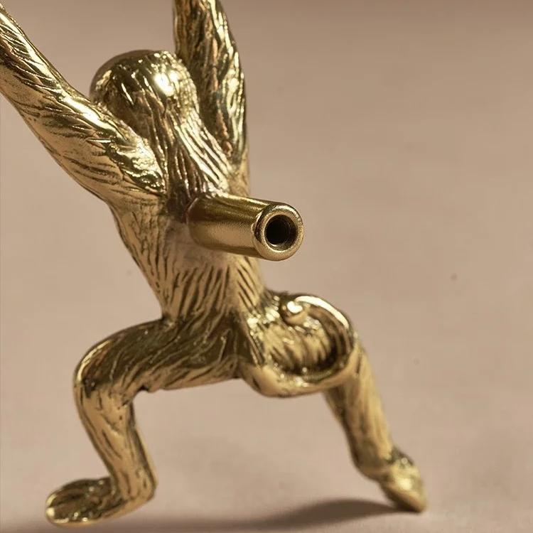 Monkey Solid Brass Drawer Cabinet Door Knobs