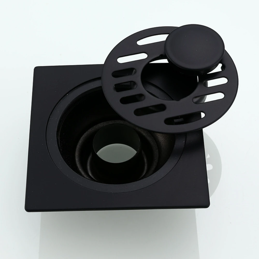 Floor drain with hair catcher basket