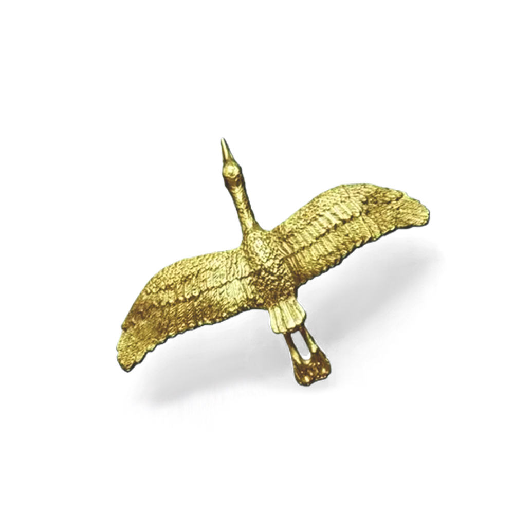 Swan-Shaped Brass Wardrobe & Cabinet Knobs