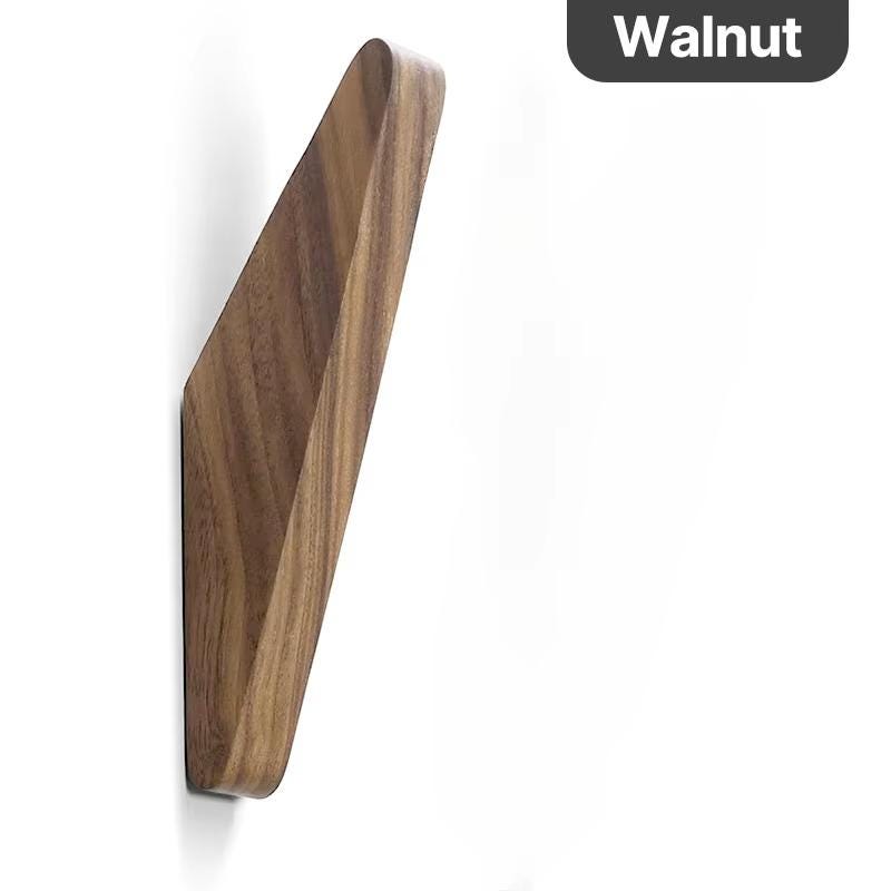 Wooden Coat Hooks Oak Modern Towel Hanger