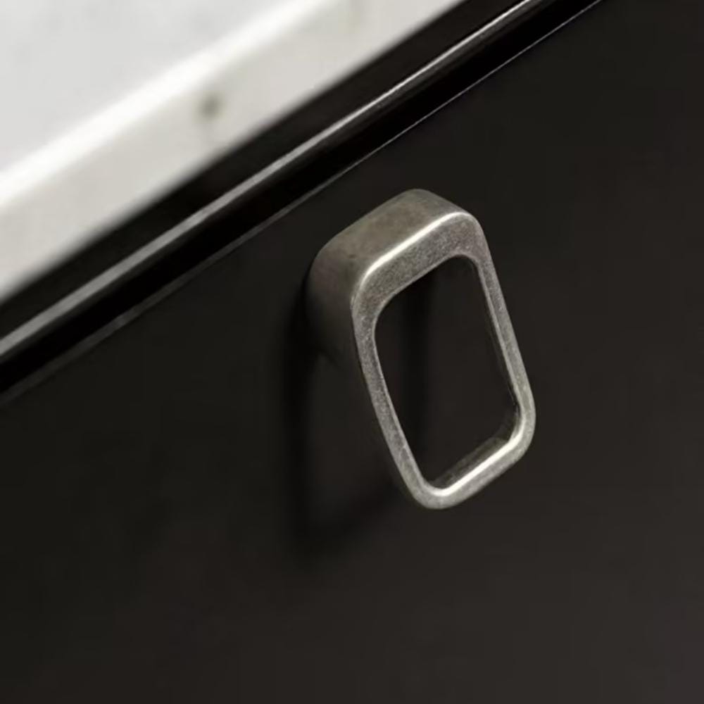 Drawer pull Antique Bronze Silver Kitchen Cabinet Pull