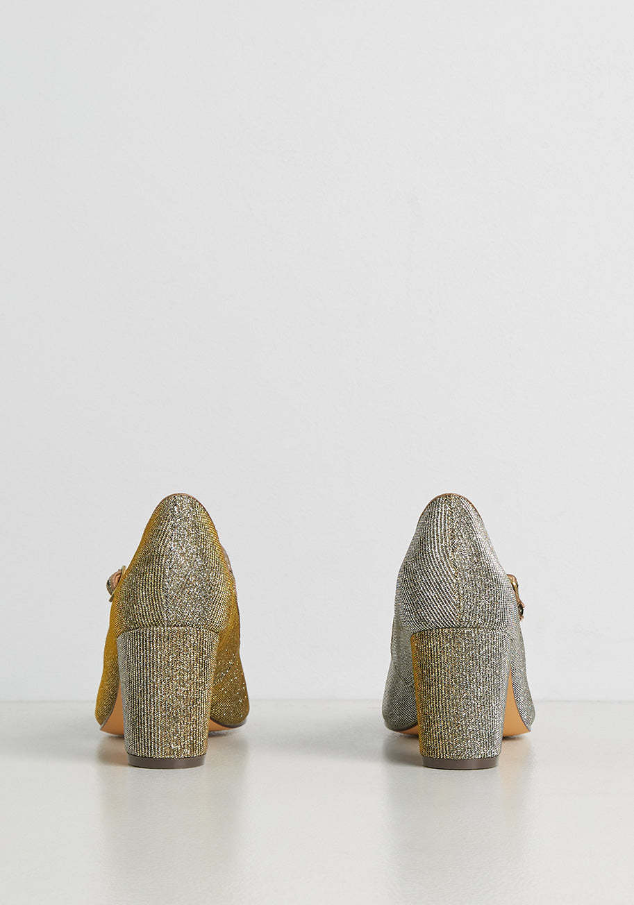 Attention to Excellence Glitter Heel