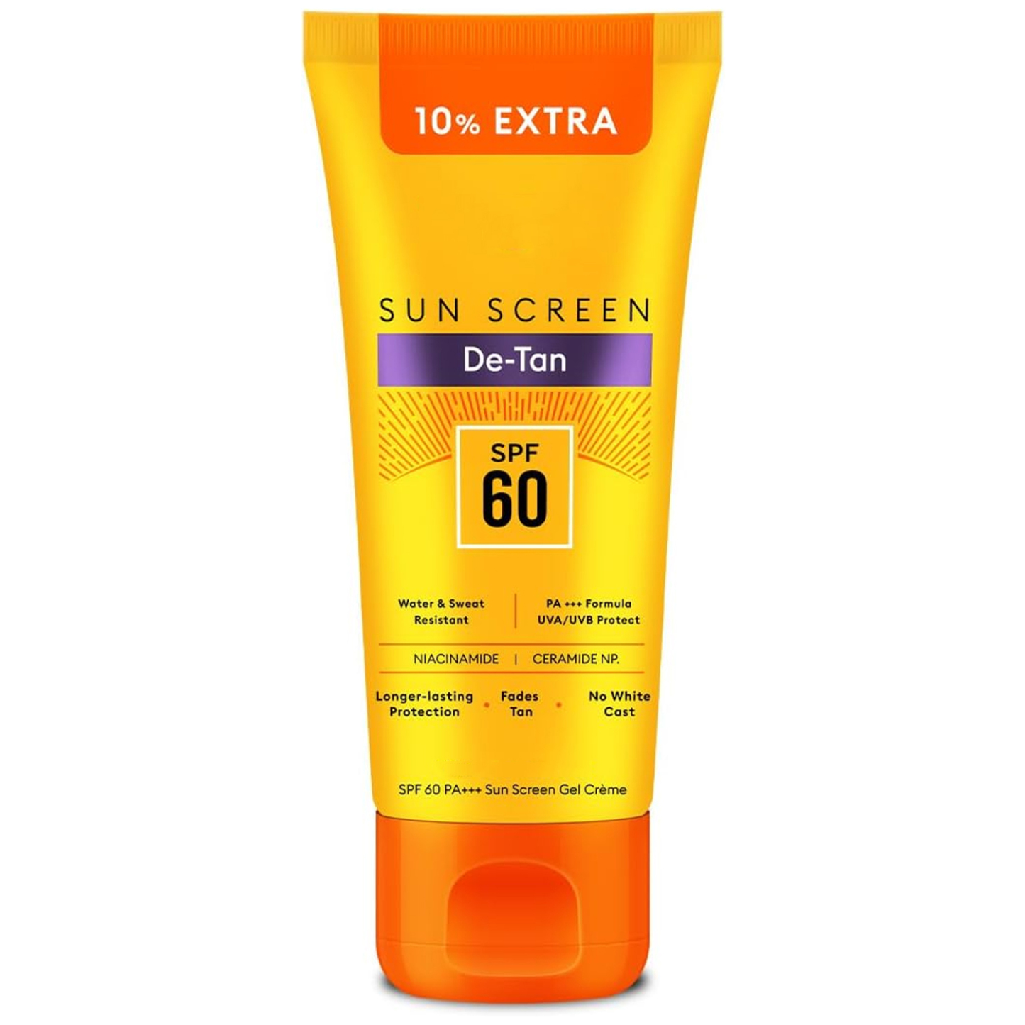 Water Resistant Sunscreen Gel