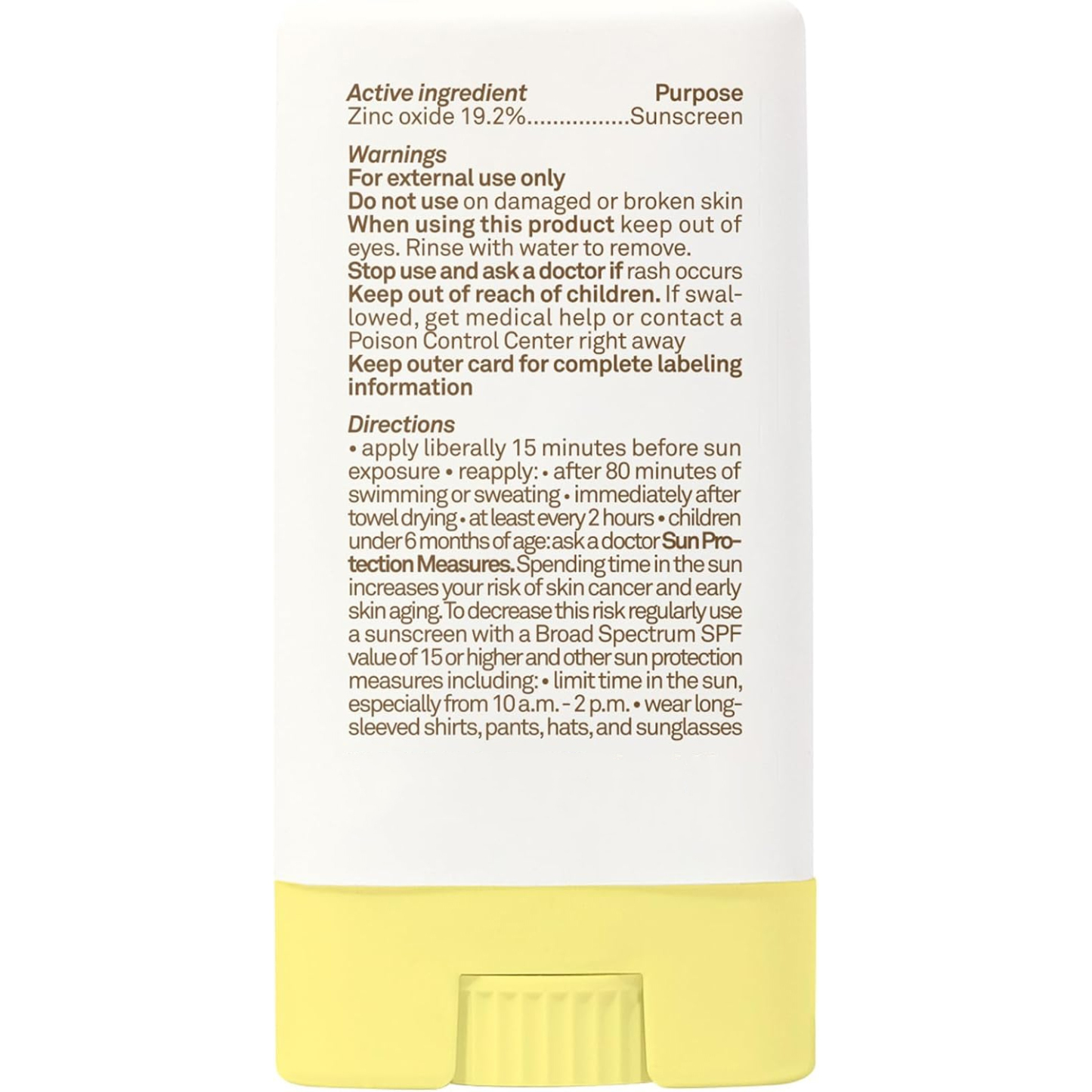 Mineral Sunscreen Face Stick - SPF 50 - UVA/UVB Face and Body Protection - Fragrance Free – Safe for Sensitive Skin