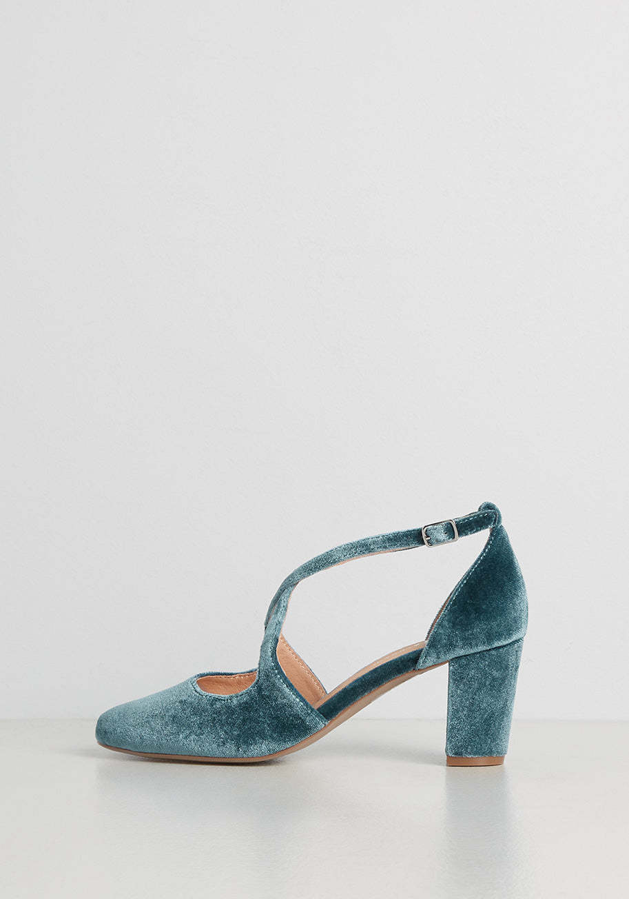 Linger Longer Velvet Heel