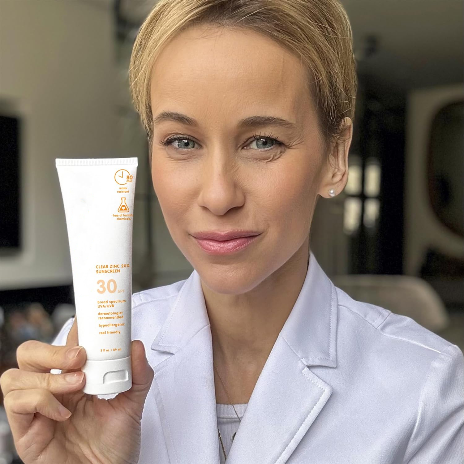 Mineral Sunscreen, SPF 30 Clear Zinc Oxide Baby Sunscreen