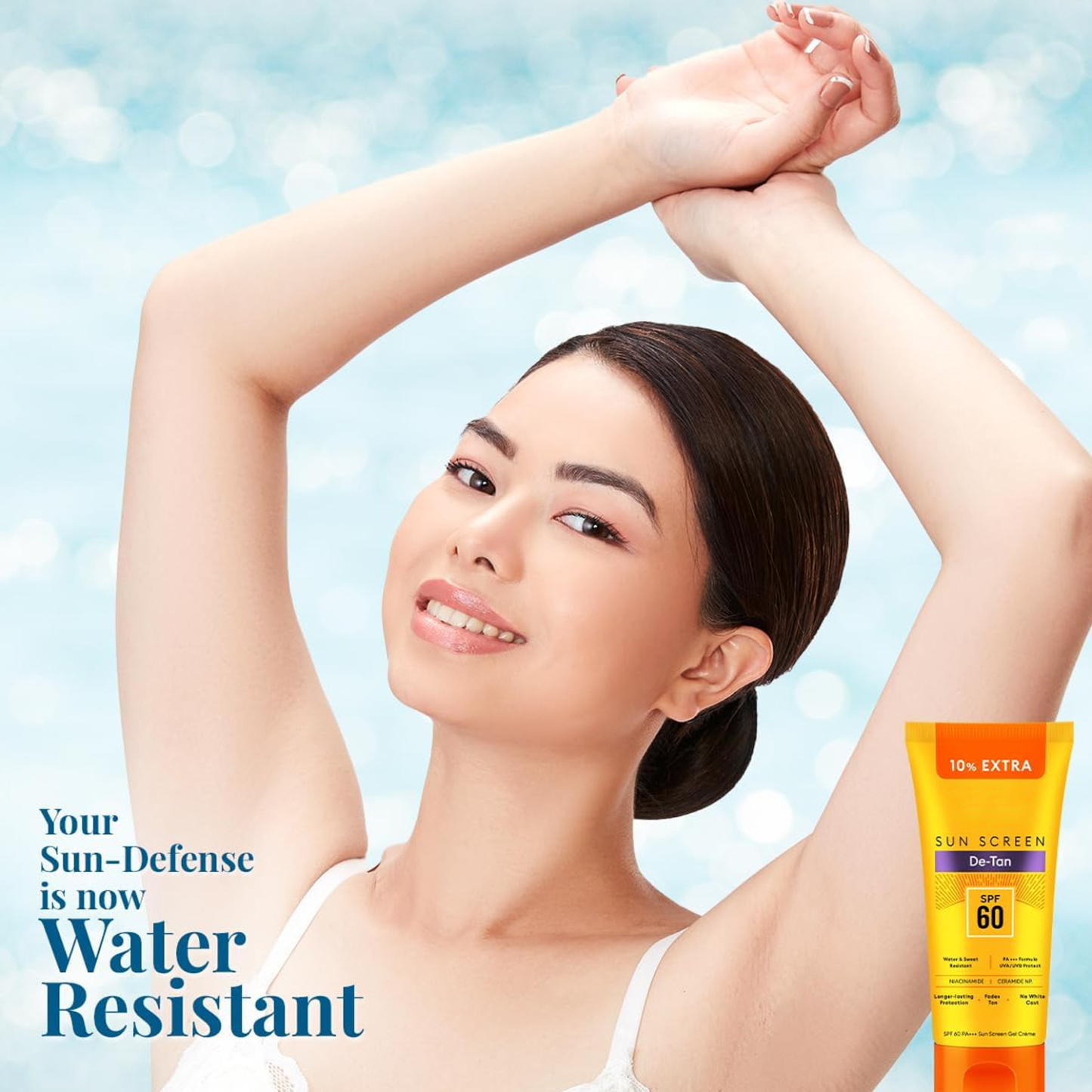 Water Resistant Sunscreen Gel