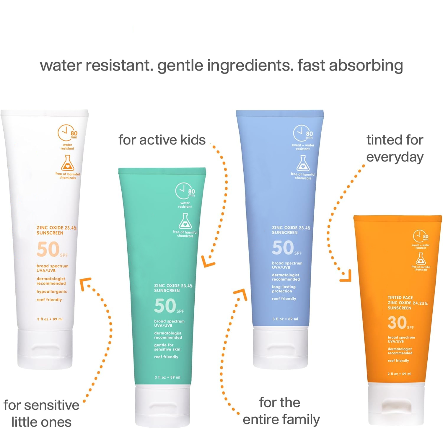 Mineral Sunscreen, SPF 30 Clear Zinc Oxide Baby Sunscreen