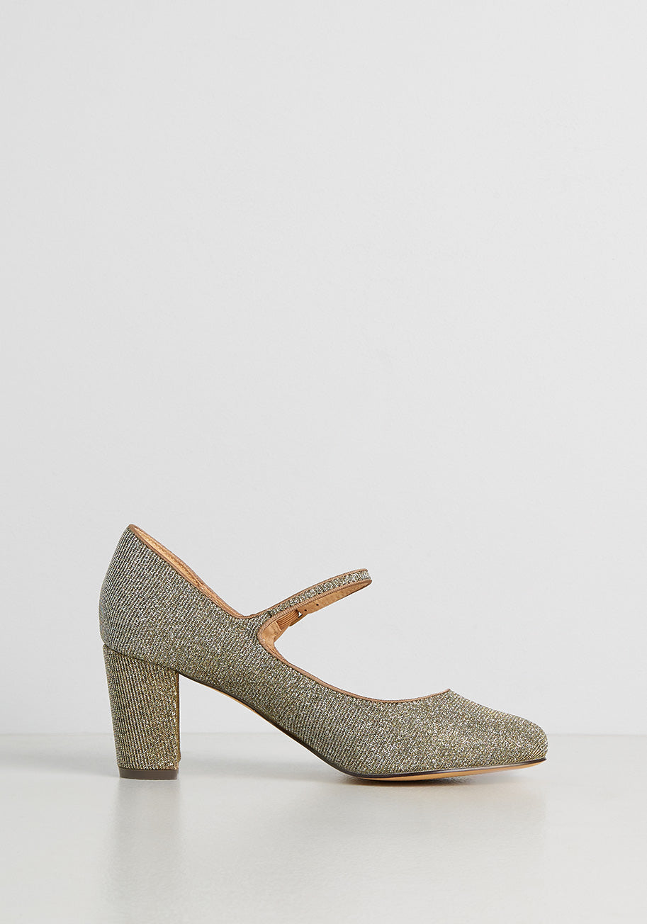 Attention to Excellence Glitter Heel