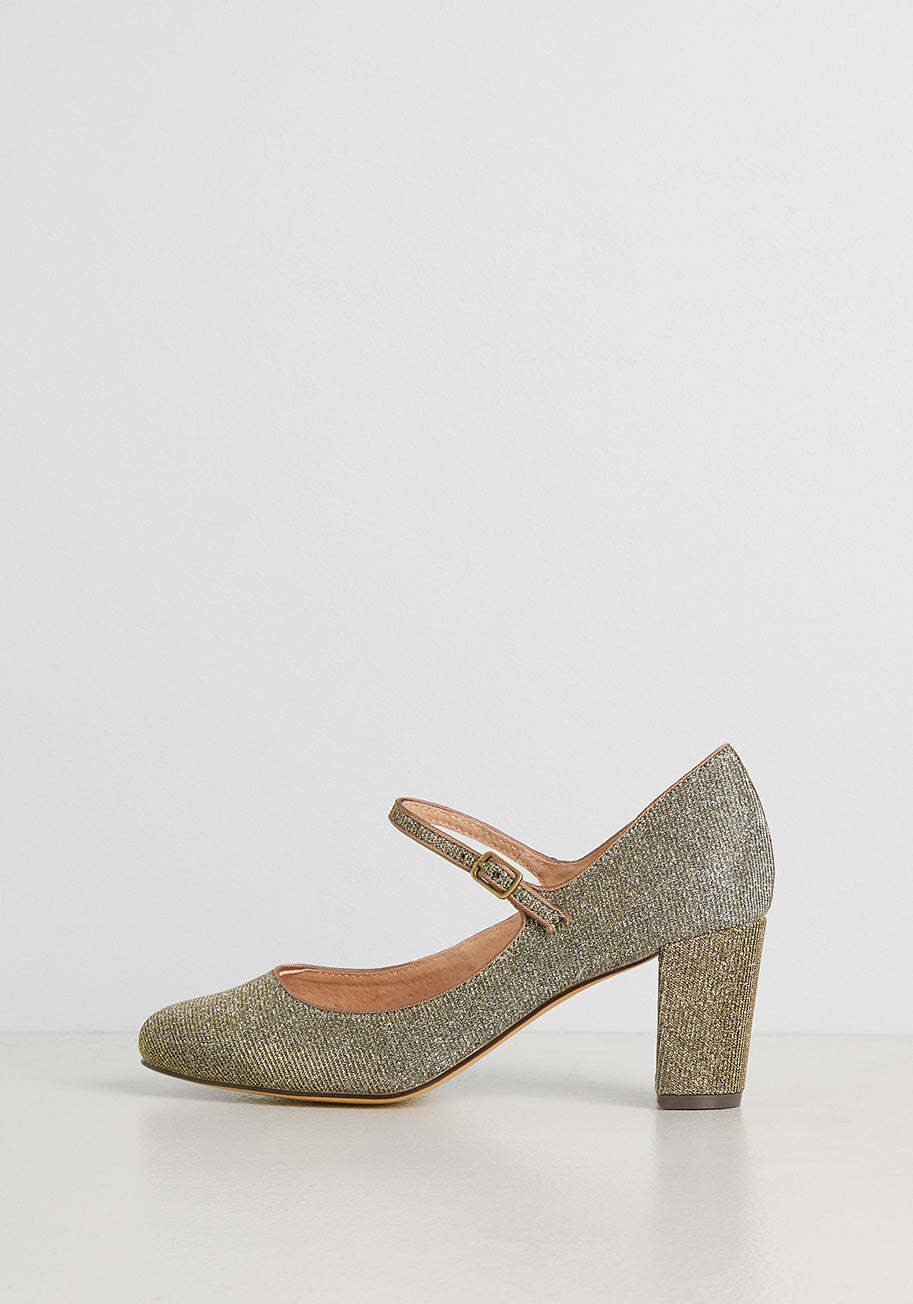 Attention to Excellence Glitter Heel