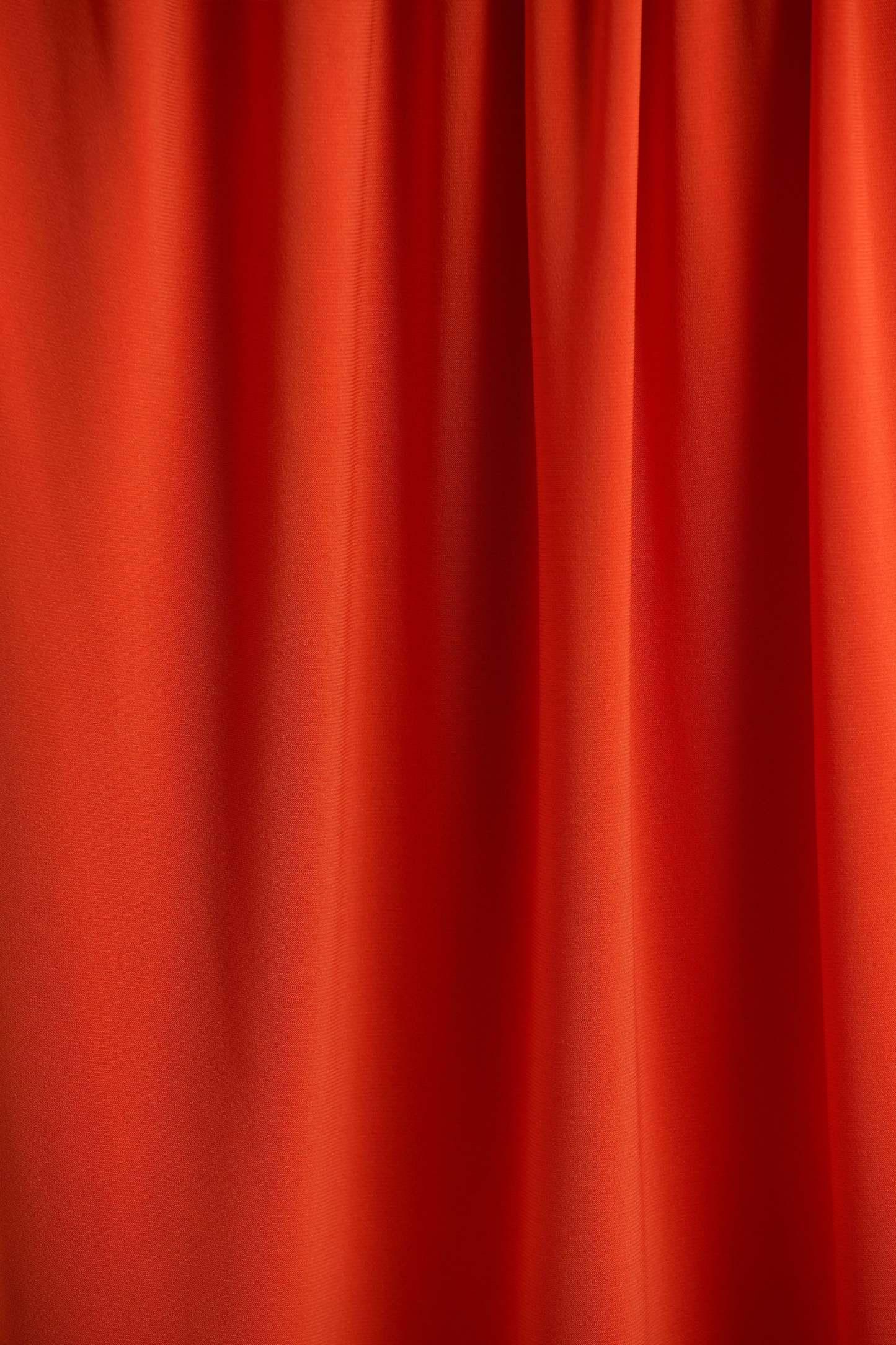 Orange Asymmetric Maxi Dress With Cut-Out Detail and Open-Back