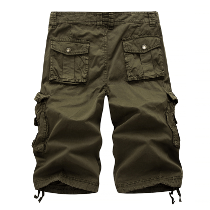 Mens Cotton Big & Tall Size Relaxed Fit Shorts (Size 30-48)