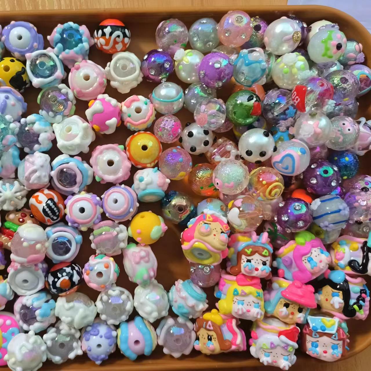 【TikTok Live】DIY Bead Charms Acrylic Doll